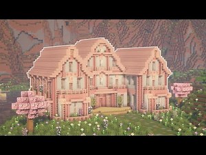 Minecraft: Cherry Blossom Mansion I Tutorial