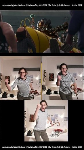 'The Twits', 2022-23 Animation Reference Reel (3/7)– Jakub Bednarz