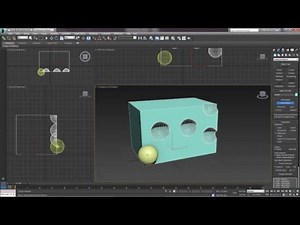 3D Max. Урок №16. Операции Boolean и ProBoolean.