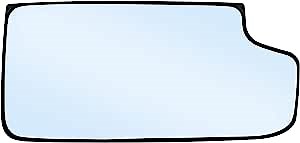 Passenger Right Side Heated Lower Mirror Glass Replacement for 2014 2015 2016 2017 Chevrolet Silverado, GMC Sierra 1500 2500 3500 HD Mirror - Side View Heated Convex Mirror Glass with Rear Holder