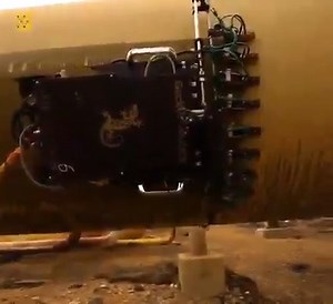 Toka 4 from Gecko Robotics.⁠ ⁠ Wall climbing robots perform non-destructive testing on tanks, boilers, scrubbers, piping and more. Using different inspection payloads, the robots can inspect wall thickness, cracking, pitting, and other forms of degradation. With continuous data capture, robots can collect 1,000x more information while also performing the inspection on average 10x faster than previous methods.⁠ ⁠ Image/video credits: Gecko Robotics ⁠ We strive to get permission for each piece of 