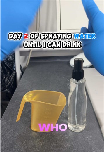 Day 2 of spraying water #day1 #waterspray #challenge #fyp #