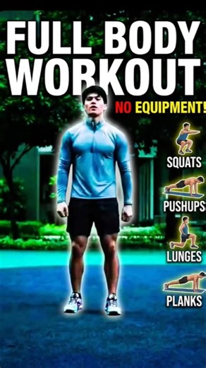 Quick 3-Minute Full Body Workout at Home | No Equipment Needed 🔥