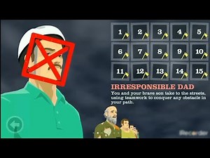 Happy Wheels Mobile - Gameplay Walkthrough Part 2 - irresponsible dad: All Levels (iOS, Android)