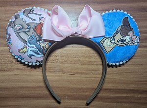 ¡Orejas de Disney inspiradas en Bambi hechas a mano! - Etsy México