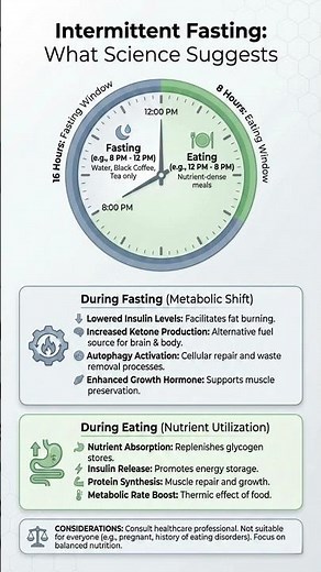 Intermittent Fasting 16:8 What Science Suggests About Metabolism and Daily Habits