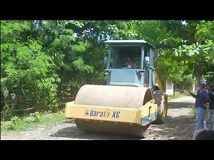 how to work Vibration roller compactor