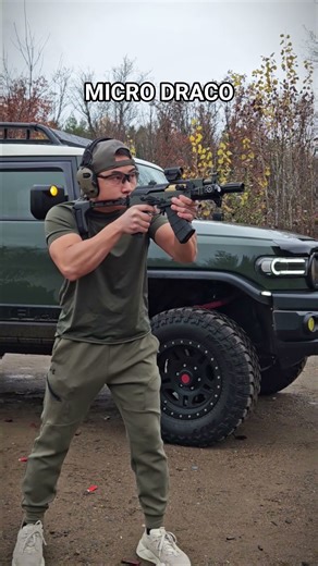 Micro Draco AK SLR Build #airsoft #guns #rifle #nra #trend #viral #halloween #fall #deer #hunting