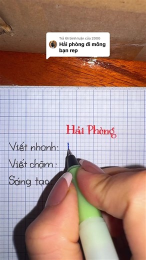 Hướng Dẫn Viết Chữ Đẹp Bằng Bút Bi