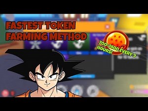 The BEST Way To Farm TOKENS In Anime Fighting Simulator😲 (ROBLOX, AFS)