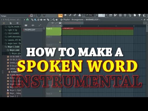 HOW TO MAKE A SPOKEN WORD INSTRUMENTAL | SPOKEN WORD BEATS