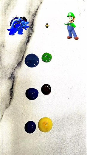 The Super Mario Galaxy Movie Color Mixing #nintendo #supermario #satisfying #sharkzhan