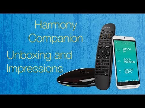 Harmony Hub + Companion: Unboxing, Setup and First Impressions