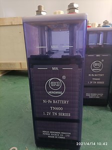 [Hot Item] Factory Price Nickel Iron Battery TN600ah 1.2V Solar Battery Life 20 Year for Good Selling