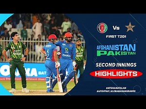 Afghanistan vs Pakistan, 1st Match, Extended Highlights, Part 2 | AFG v PAK T20I Series | ACB