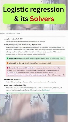 Logistic regression மற்றும் அதன் Solvers in Tamil #machinelearningintamil #datasciencetamil #aitamil