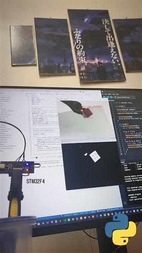 Object Detection using Python OpenCV and STM32