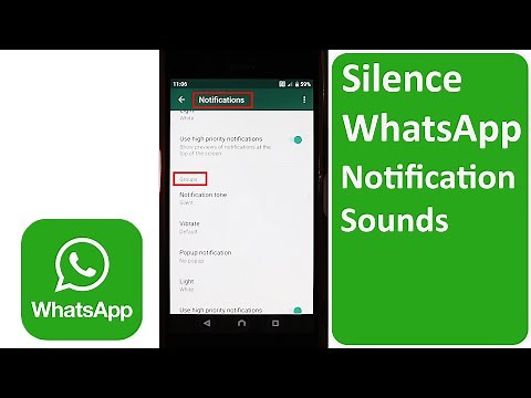 How to Silence WhatsApp Notification Sounds