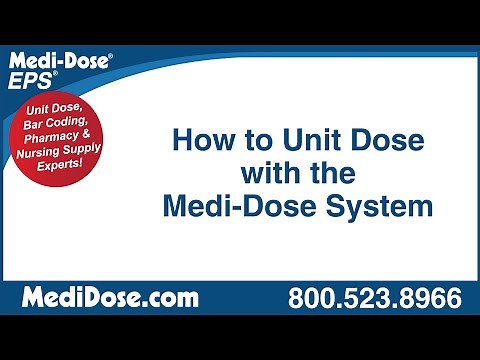 How To Unit Dose With The Medi-Dose System