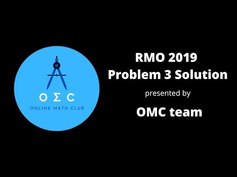 RMO 2019 Problem 3 Solution