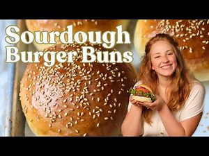 How to Make Delicious Sourdough Discard Burger Buns (in just 2 hours!)