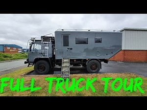 ULTIMATE 4X4 TINY HOME ON WHEELS FULL #OVERLANDER VAN TOUR #4X4 #DAF