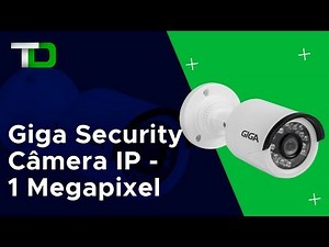 Giga Security - CFTV IP - Câmera IP - 1 Megapixel
