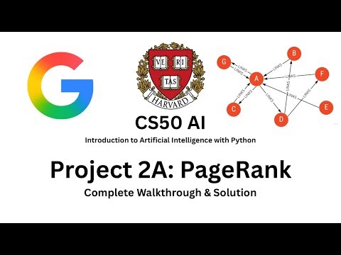 CS50 AI PageRank - Project 2A | Complete Walkthrough + Solution