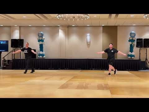 CHEAT CODE Line Dance Demo by Shane McKeever & Fred Whitehouse @ Windy City Linedance Mania 2024