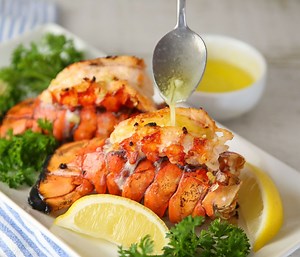 The Best Broiled Lobster Tail