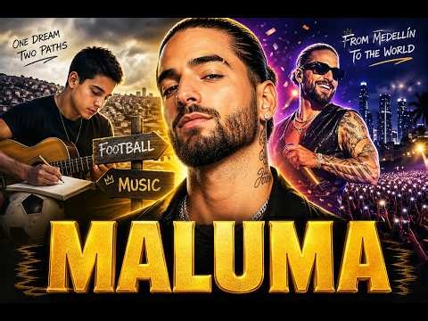 Maluma: From Football Dreams to Global Superstar 🌍🔥#maluma