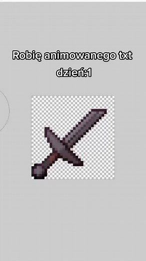 Pixel Art Minecraft Sword Animation Showcase