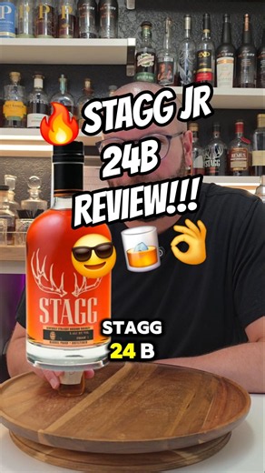 🔥STAGG JR 24B REVIEW!!!#bourbonwhiskey #bourbon #whisky #whiskey #whiskeytube