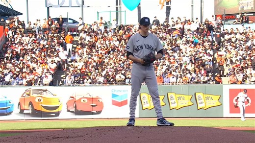 【 #ヤンキース 】昨季のメジャー最多勝投手、マックス・フリードが開幕戦で見事な投球💪🏼6回1/3を2安打無失点4奪三振でジャイアンツ打線を沈黙させました！今季初勝利を挙げています✨#MLB開幕