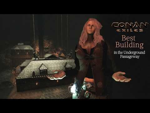 Conan Exiles - Best Building - In the Underground Passageway