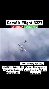 ComAir Flight 3272… #shorts