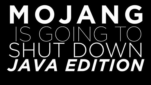 Minecraft Java CANCELED! When, How, and WHY! #minecraft