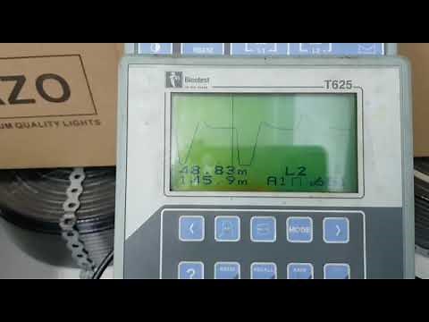 Bicotest T625 Cable Fault Locator TDR Repair and Calibration by Dynamics Circuit (S) Pte. Ltd.