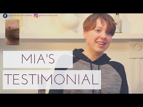 Flat mole removal on the face - Before and After Pictures