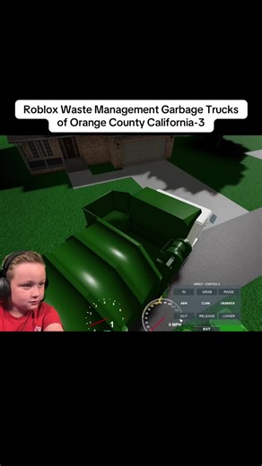 Roblox Waste Management Garbage Trucks in Orange County
