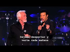 Lionel Richie Kenny Rogers Lady live