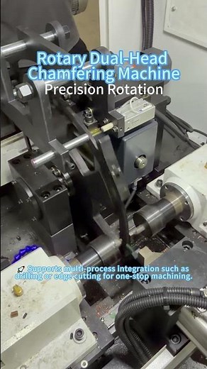 Multi-Station Rotary Chamfering System for Mass Production High-Efficiency Rotary Table Chamfering