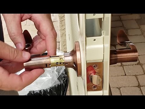 How to reverse a lever door handle in 6 steps, Constructor CON4215 Prelude Entry Lever Door Lock