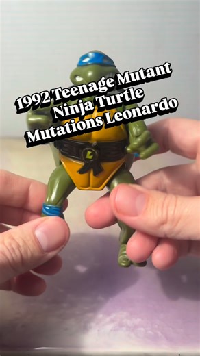 CPJ Collectibles on Instagram: "Cowabunga!! 1992 Teenage Mutant Ninja Turtle Mutations Leonardo . . #tmnt #teenagemutantninjaturtles #90stoys #90snostalgia #retrotoys #backintheday #memorylane #actionfigures #cowabunga #leonardo"