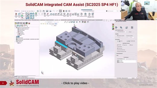 CAM Assist for SolidCAM Webinar | Geoffrey Brennan