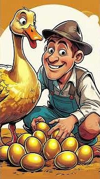 The Golden Goose | Animated Kids Story with Song & Moral