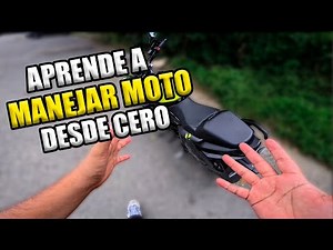 Aprende a Manejar Moto Desde Cero (Paso a Paso)