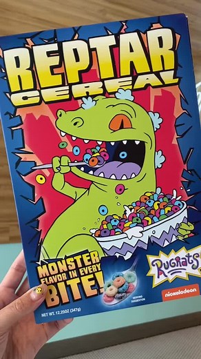 Relive Your '90s Childhood with Reptar Cereal from Rugrats!