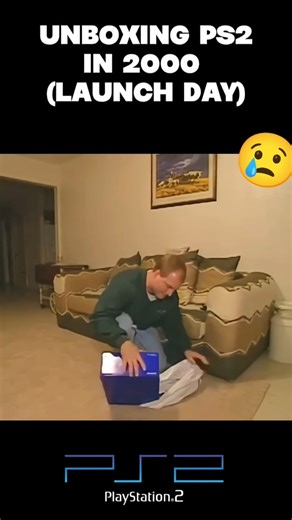 Unboxing The PS2 In 2000 On Launch Day! #shorts