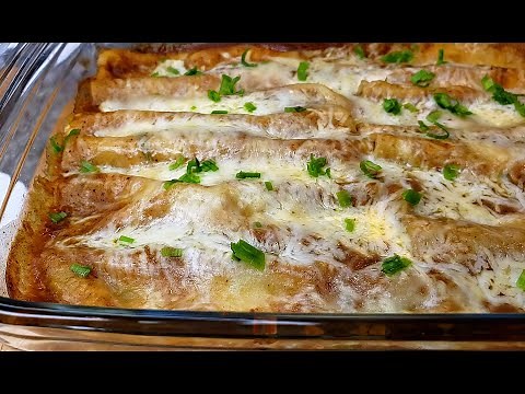 CHEESE ENCHILADAS | Baked Cheese Enchiladas Recipe | Enchilada Red Sauce Recipe